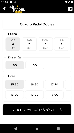 Padel Dinamic Screenshot 3