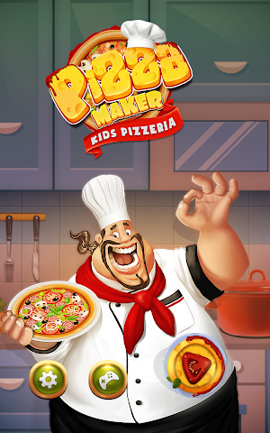 Pizza Maker Kids Pizzeria - Delicious Pizza Game Screenshot 0