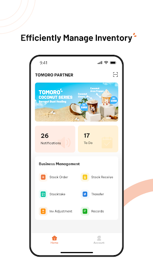 TOMORO PARTNER Screenshot 0