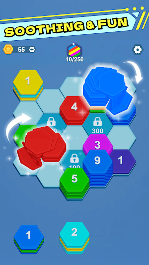 Hexa Frenzy Puzzle Screenshot 1