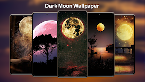 Dark Moon Wallpaper HD Screenshot 0