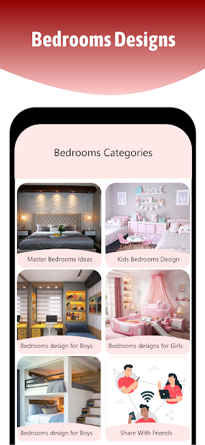 Bedroom Design Ideas and Decor Screenshot 0
