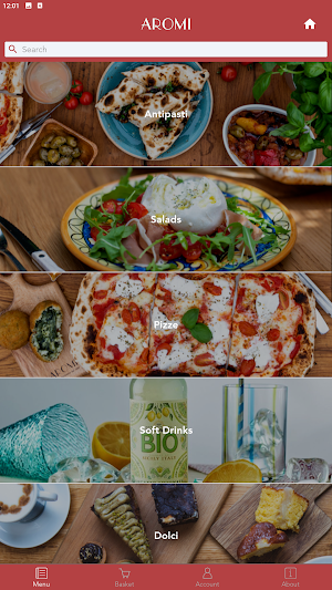 Aromi Pizzeria Screenshot 1