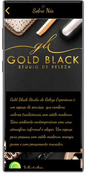 Gold Black Studio de Beleza Screenshot 2