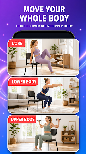 Glow Burn - Women Home Workout Screenshot 1