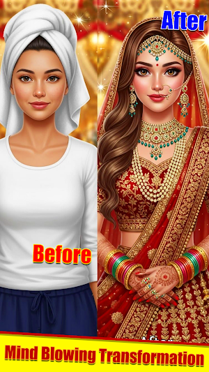 Indian Girl Dress Up Games Screenshot 2