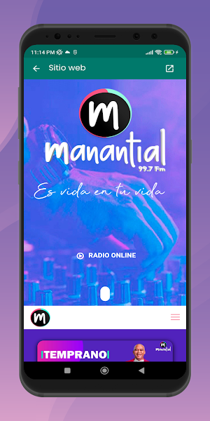 Radio Manantial 99.7 FM Screenshot 3