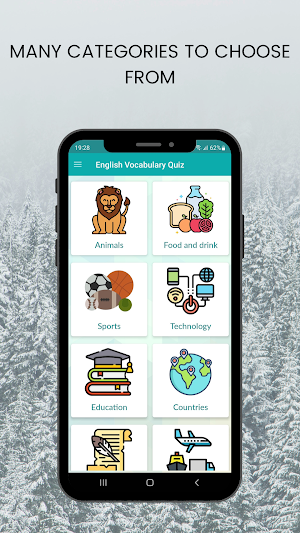 English Vocabulary Quiz Screenshot 2