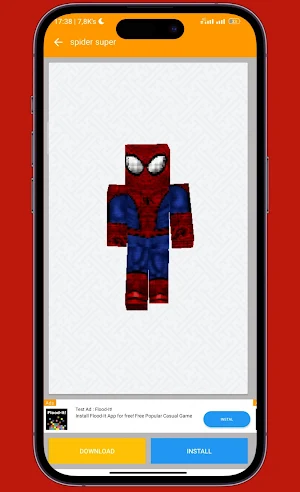 Super Hero Skin for Minecraft Screenshot 1