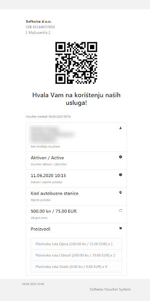 Voucher System Screenshot 3
