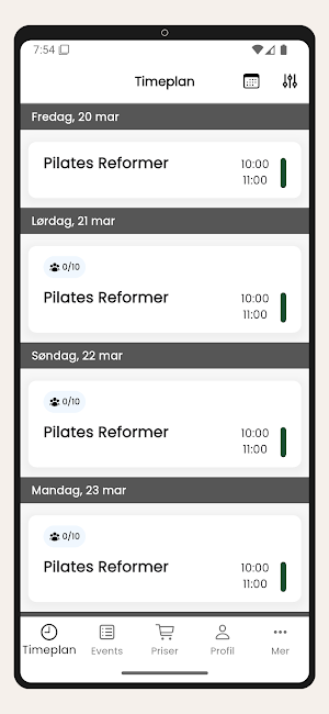 Sano Pilates Screenshot 2