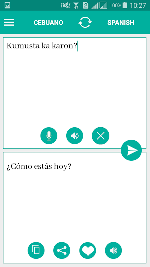 Cebuano Spanish Translator Screenshot 1