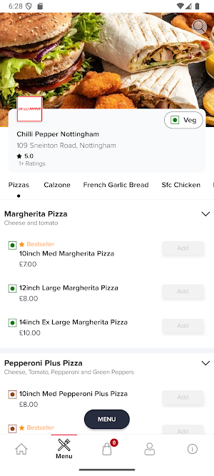 Chilli Pepper Nottingham Screenshot 2