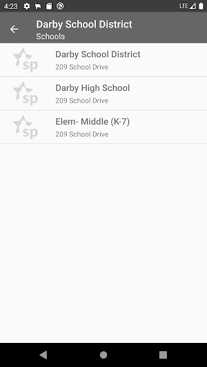Darby School District Screenshot 1