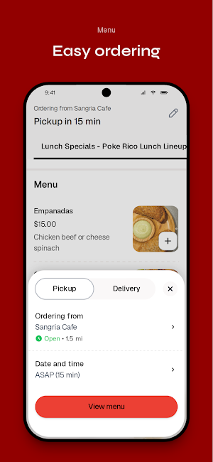 Sangria Cafe To Go Screenshot 2