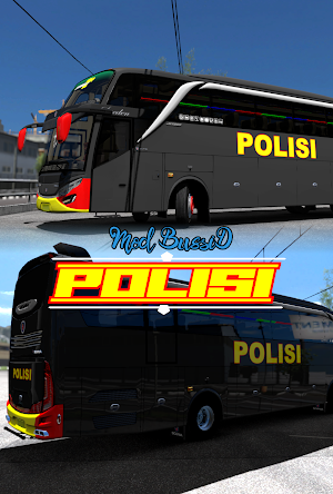 Mod Bussid Polisi Lengkap Screenshot 0