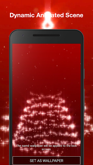 3D Christmas Tree Live Wallpaper Screenshot 1