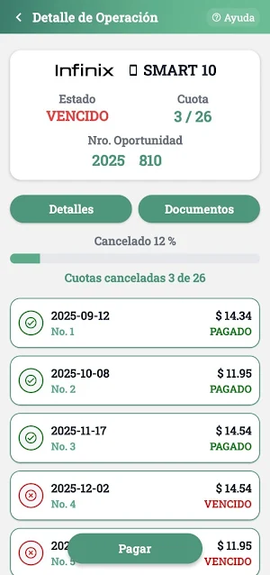HappyPay Clientes Screenshot 3