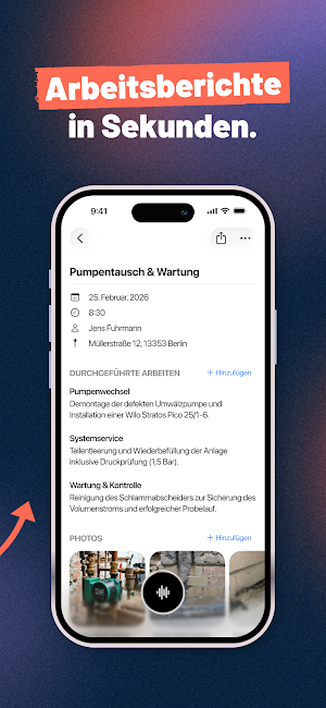 ToolTime Echo: Baudoku mit KI Screenshot 2