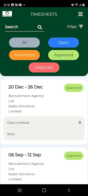 TM Green Group Screenshot 2