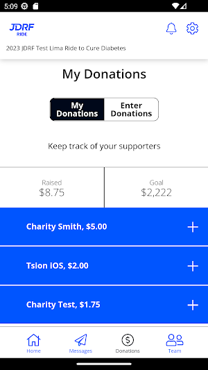 JDRF Ride Screenshot 3