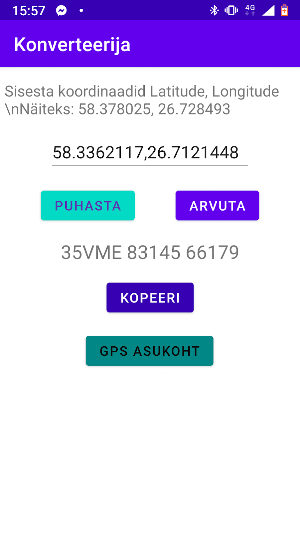 Konverteerija Screenshot 1
