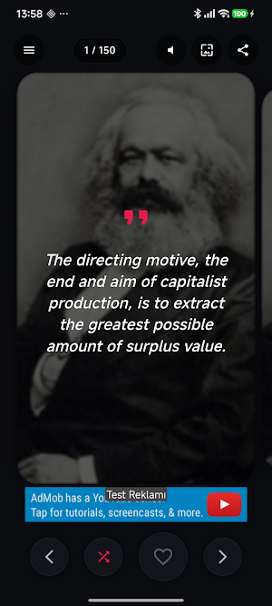 Karl Marx Quotes Screenshot 0