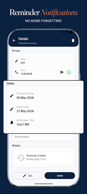LoanLog: Debt & IOU Tracker Screenshot 2