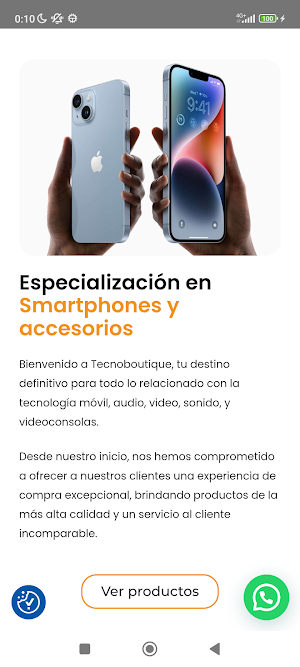 Tecnoboutique Screenshot 2