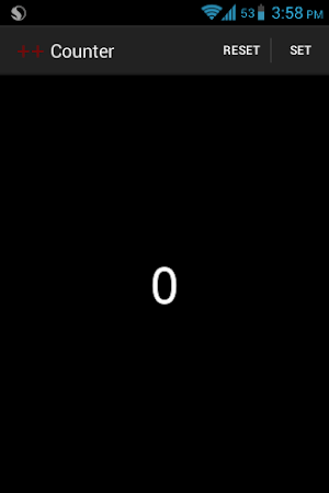 One Touch Tally Counter Screenshot 0