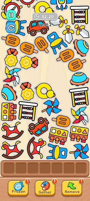 Cute Elimination: Toys Party Screenshot 0