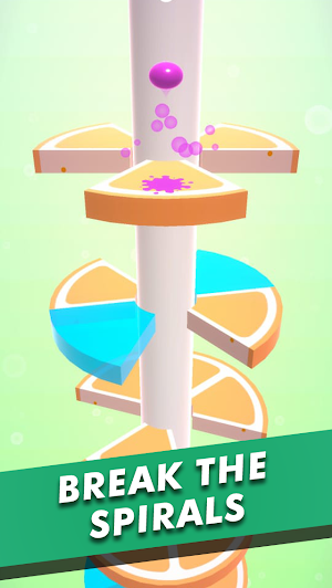 Helix Jump Fruit 3d Game 2023 Screenshot 2