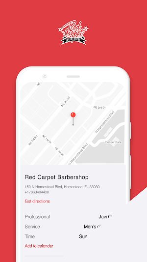 Red Carpet Barbershop Screenshot 0