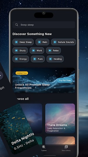 BinauralFreq - Binaural Beats Screenshot 1