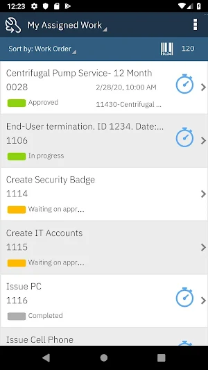 IBM Maximo Technician Screenshot 0