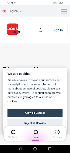 Jobs Hub Screenshot 0