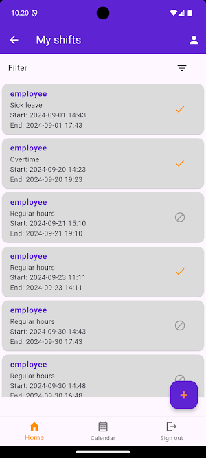 Shift Exchange Screenshot 2