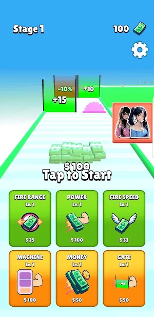 Gacha Run : Anime Girl Screenshot 2