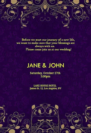 Quick Invitation Card Maker Screenshot 1