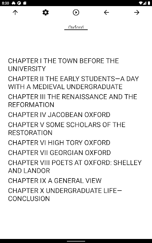 Book, Oxford Screenshot 2