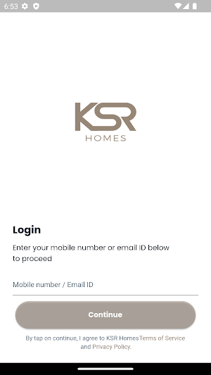 KSR Homes Screenshot 0
