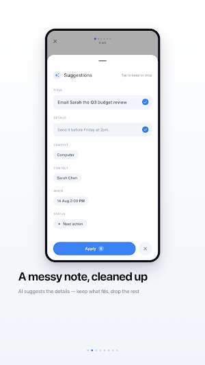 NextThing: GTD To-Do List Screenshot 1