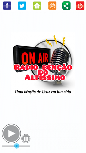 Web Rádio Benção do Altíssimo Screenshot 0