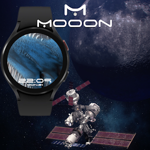 Mooon Digital Watch Face Screenshot 2