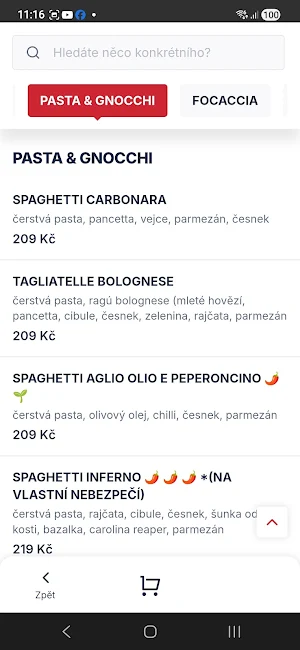 Al pomodoro bistro Screenshot 2