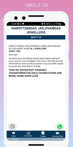 Narottamdas Jagjivandas Jewellers Screenshot 0