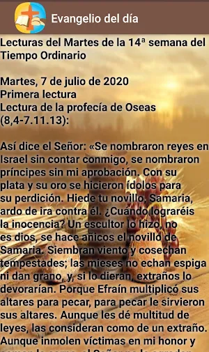 Evangelio del día Screenshot 1