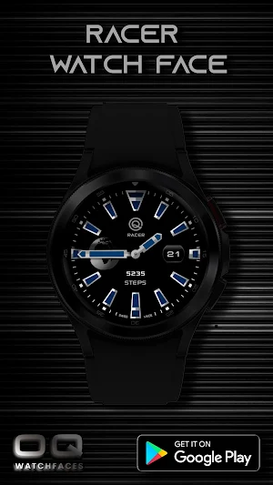Racer Watchface Animated Screenshot 2