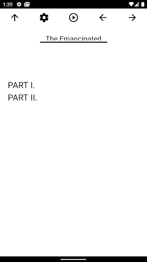 Book, The Emancipated Screenshot 0