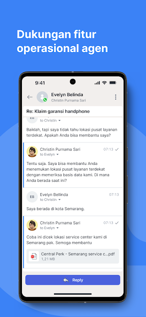 Mekari Qontak Omichannel Chat Screenshot 2